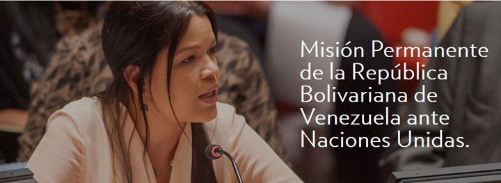 María Gabriela Chávez, imagen de Venezuela ONU