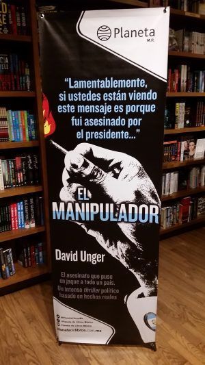 Presentación del libro de David Unger y su novela “El Manipulador”