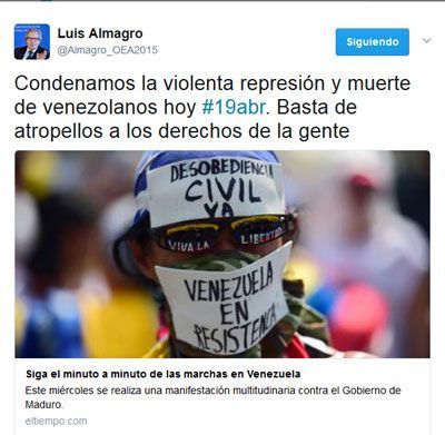 20/A - La heroica resistencia ante el terror del gobierno de Maduro