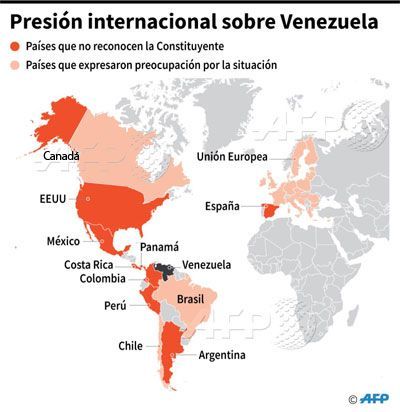 Repudio mundial al nuevo zarpazo de Maduro