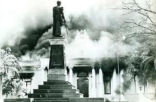 Incendio, gobernación de Sucre, 1999