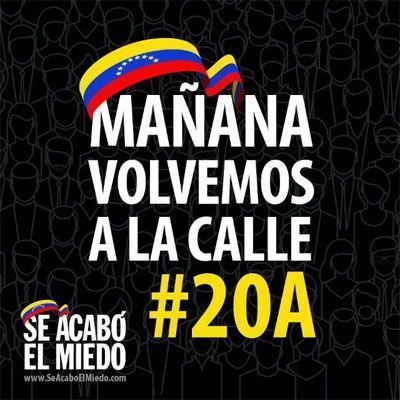 Maduro sucumbe ante la gallardía y la determinación de un pueblo