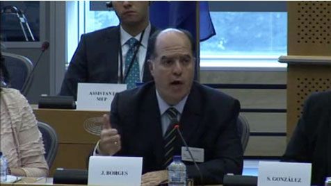 Julio Borges en el Parlamento Europeo Julio Borges en el Parlamento Europeo