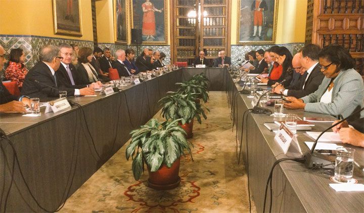 16 países evalúan en Lima acciones sobre Venezuela 17 países evalúan en Lima acciones sobre Venezuela