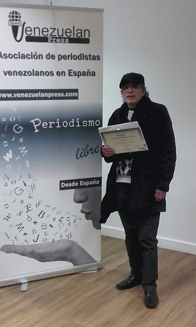 Cinco medios digitales reciben en España el Sello de Calidad Venezuelan Press