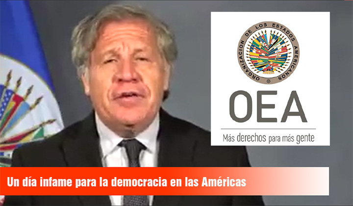 Almagro - Presentación de informe OEA