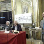 David Malave al pie de la impreenta