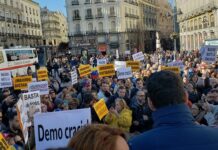 Venezolanos en Madrid y otras 187 ciudades de España marchan el #23Enero