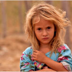 Nina refugiada en vertedero de Maicao