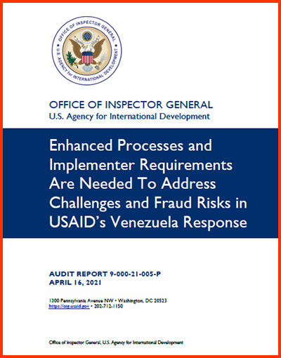 Informe USAID