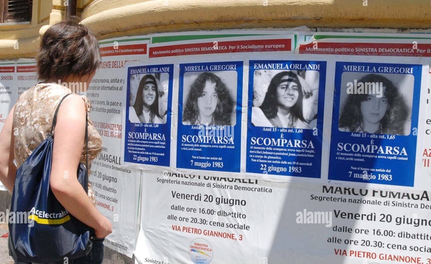 Desaparecidas en Roma