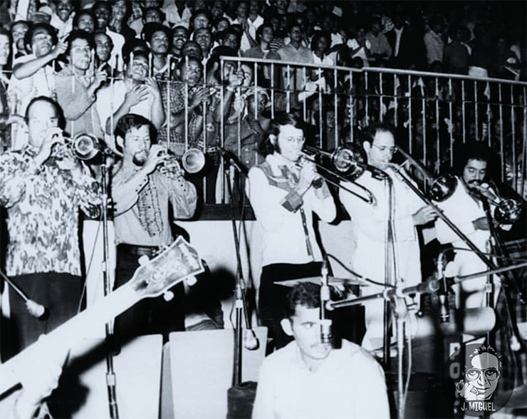 En el Nuevo Circo de Caracas, 1974.