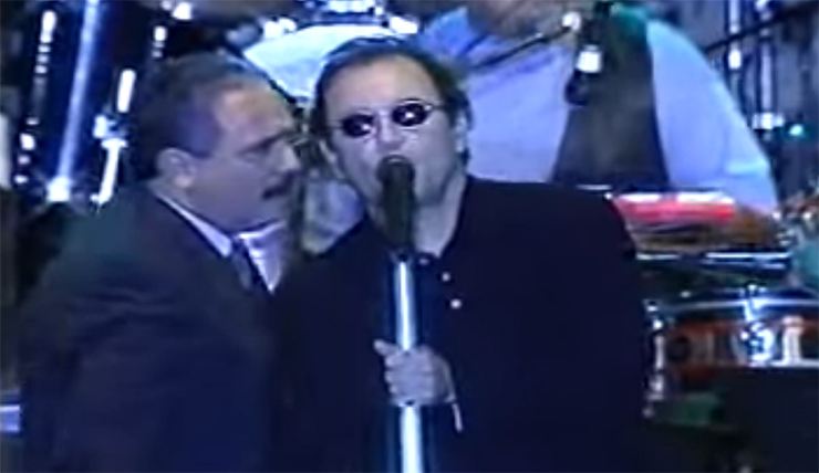 Willie Colon y Ruben Blades en La Carlota