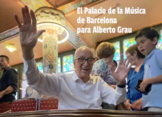 María Guinand dirige homenaje a Alberto Grau en Barcelona Homenaje a Alberto Grau en Barcelona